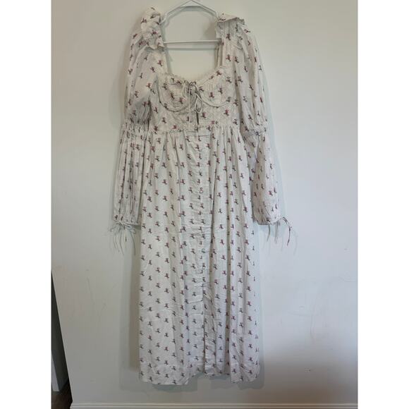 NWT For Love and Lemons Carlotta Maxi Dress Size M - Picture 3 of 15
